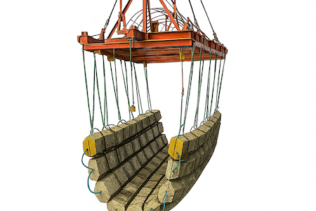 Concrete Mattress Lifting Frames